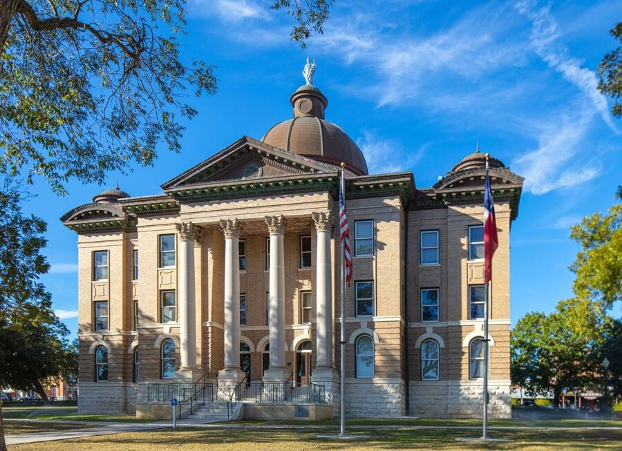 Hays County Courthouse in San Marcos, Texas